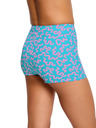 Modibodi Djevojčje menstrualne plivačke Modibodi Performance Hi Waist Short Super Wavy Blue donji dio