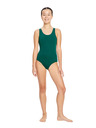 Modibodi Djevojčje menstrualne plivačke Modibodi Performance Racerback One Piece Super Forest Green jednodjelne