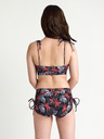 Modibodi Djevojčje menstrualne plivačke Modibodi Teen High Short Jungle Palm Black donji dio