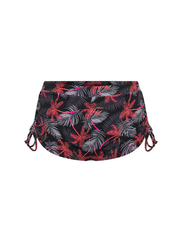 Modibodi Djevojčje menstrualne plivačke Modibodi Teen High Short Jungle Palm Black donji dio