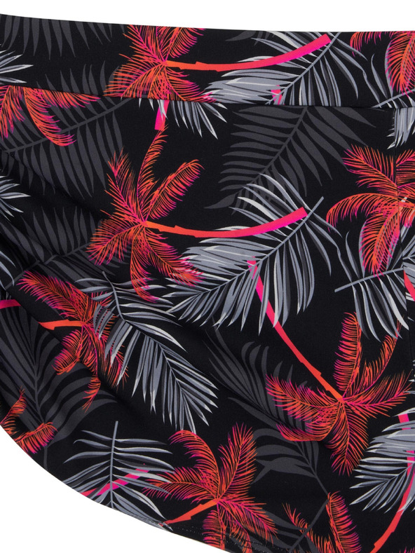 Modibodi Djevojčje menstrualne plivačke Modibodi Teen High Short Jungle Palm Black donji dio