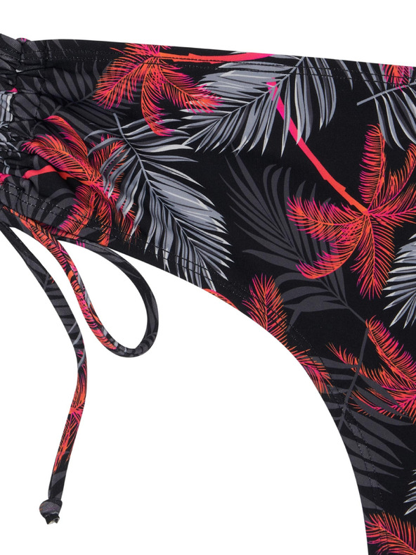 Modibodi Djevojčje menstrualne plivačke Modibodi Teen High Bikini Jungle Palm Black donji dio