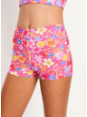 Modibodi Djevojčje menstrualne plivačke Modibodi Marine Teen Swimwear Hi Waist Short Super Tropicana Crush donji dio