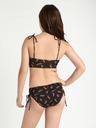 Modibodi Djevojčje menstrualne plivačke Modibodi Teen High Bikini Cheetah Chase Black donji dio