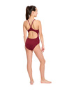 Modibodi Djevojčje menstrualne plivačke Modibodi Teen Performance One Piece Maroon jednodjelne