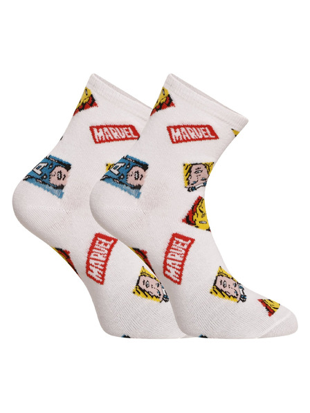 E plus M Komplet od dva - dječje čarape E plus M Marvel višebojan