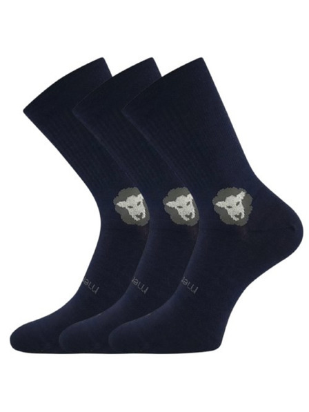 VoXX Set od tri - dječje čarape Voxx merino plave