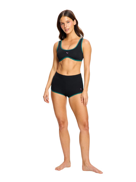 Modibodi Kupaći kostim Puma & Modibodi Scoop Bikini Top Black Orchid gornji dio