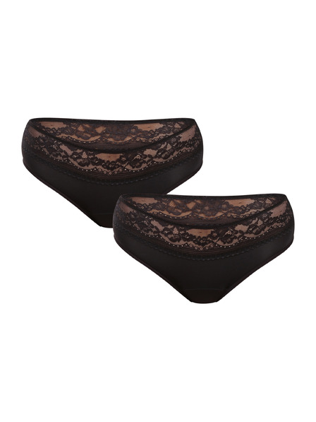 DORINA Set od dva - Menstrualne gaćice Dorina Eco Moon Lace Hipster