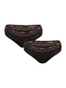 DORINA Set od dva - Menstrualne gaćice Dorina Eco Moon Lace Hipster