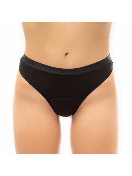 Ecomodi Menstrualni stringi Ecomodi moderate bambusni crni