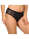 Love Luna Menstrualne gaćice Love Luna crne LUXE Lace Midi BRIEF
