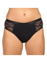 Love Luna Menstrualne gaćice Love Luna crne LUXE Lace Midi BRIEF