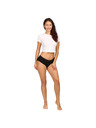 Love Luna Menstrualne gaćice Love Luna crne Cotton Midi Brief
