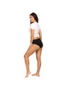 Love Luna Menstrualne gaćice Love Luna crne Cotton Midi Brief
