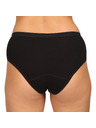 Love Luna Menstrualne gaćice Love Luna crne Cotton Midi Brief