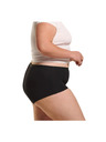 Love Luna Menstrualne gaćice Love Luna crne Cotton Shortie