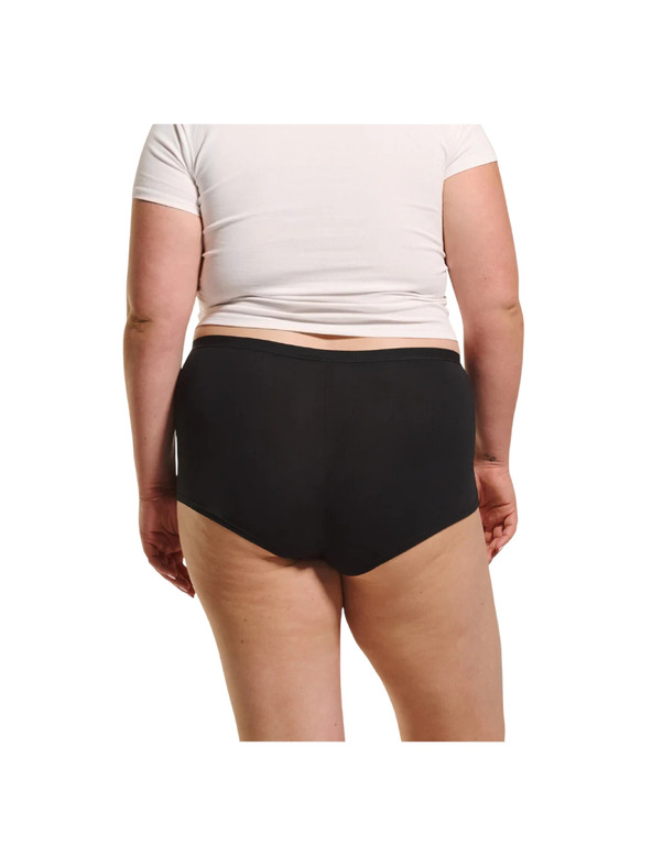 Love Luna Menstrualne gaćice Love Luna crne Cotton Shortie