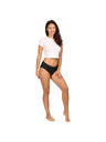 Love Luna Menstrualne gaćice Love Luna Midi Black Eco