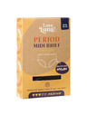 Love Luna Menstrualne gaćice Love Luna Midi Black Eco