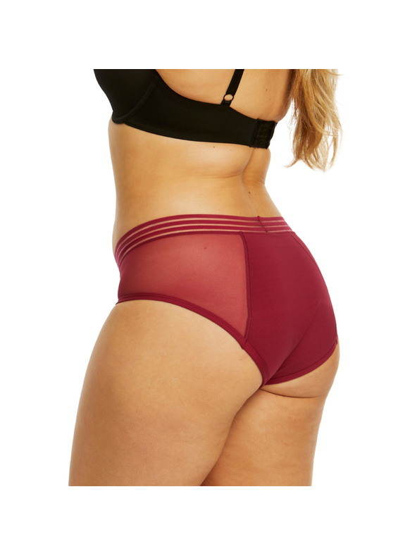 Love Luna Menstrualne gaćice Love Luna LUXE Midi Dark Cherry