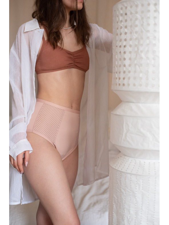 Love Luna Menstrualne gaćice Love Luna LUXE Full Putty Pink