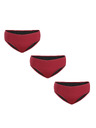 Meracus Komplet od tri - Menstrualne gaćice Meracus Timeless Burgundy Plus