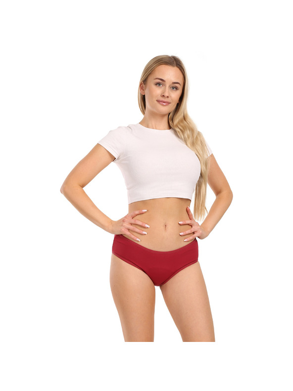 Meracus Komplet od tri - Menstrualne gaćice Meracus Timeless Burgundy Plus