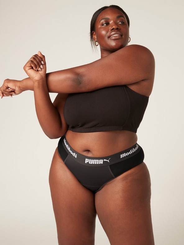 Modibodi Menstrualne gaćice PUMA & Modibodi Active Brief Moderate-Heavy Dark