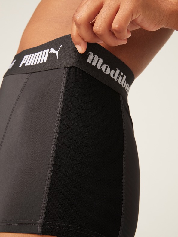 Modibodi Menstruacijske gaćice PUMA & Modibodi Active Boyshort Moderate-Heavy Dark