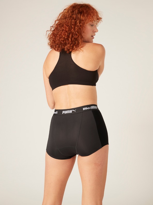 Modibodi Menstruacijske gaćice PUMA & Modibodi Active Boyshort Moderate-Heavy Dark