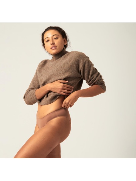 Modibodi Menstruacijske gaćice Modibodi Seamfree Bikini Moderate-Heavy Nutmeg