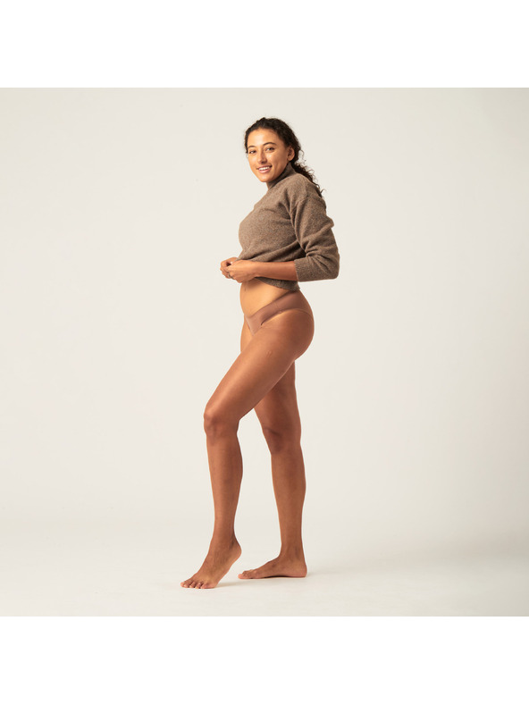 Modibodi Menstruacijske gaćice Modibodi Seamfree Bikini Moderate-Heavy Nutmeg