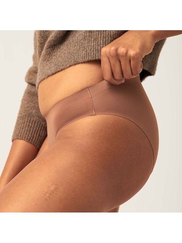 Modibodi Menstruacijske gaćice Modibodi Seamfree Bikini Moderate-Heavy Nutmeg