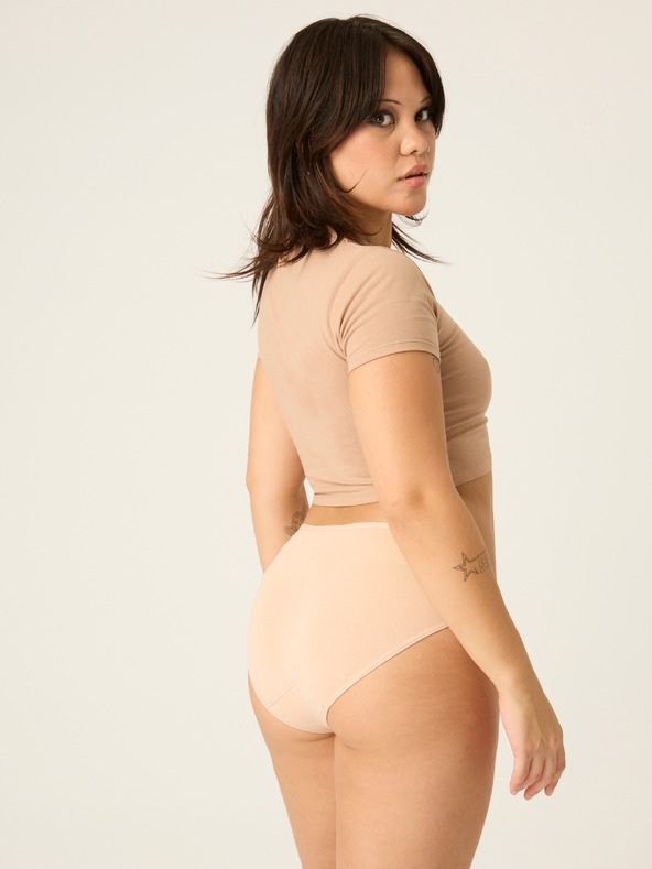 Modibodi Menstruacijske gaćice Modibodi Sensual Bikini Light-Moderate Beige