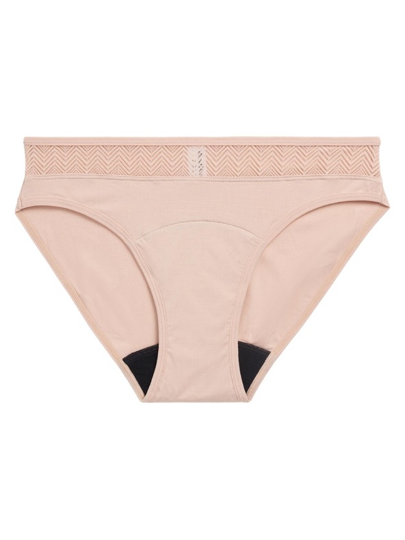 Modibodi Menstruacijske gaćice Modibodi Sensual Bikini Light-Moderate Beige