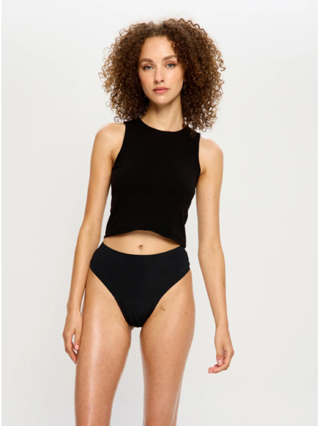 Modibodi Menstruacijske gaćice Modibodi Modicomfort Seamless Hi Waist Cheeky Moderate Black