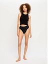 Modibodi Menstruacijske gaćice Modibodi Modicomfort Seamless Hi Waist Cheeky Moderate Black