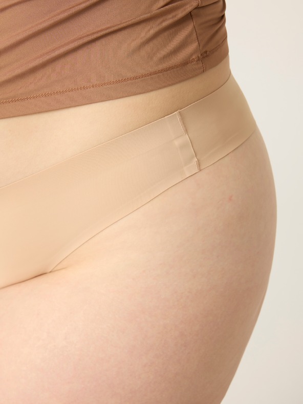 Modibodi Menstruacijske tange Modibodi Seamfree Thong Light Cashew