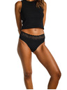 Modibodi Menstruacijske gaćice Modibodi Sensual Hi Waist Bikini Super Black