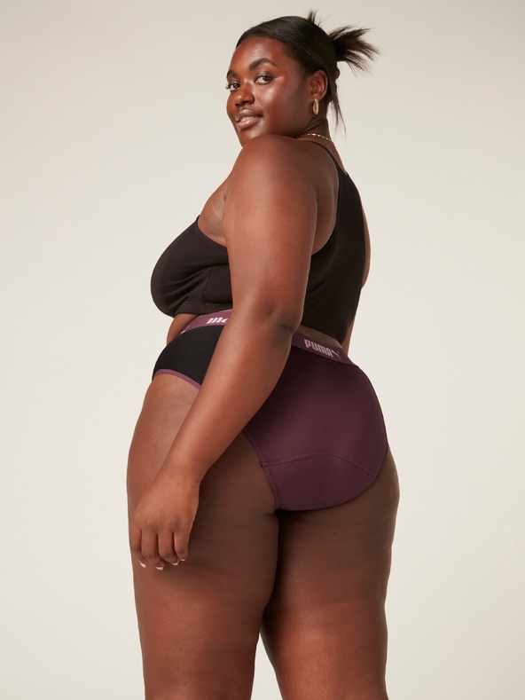 Modibodi Menstruacijske gaćice PUMA & Modibodi Active Brief Moderate-Heavy Grape