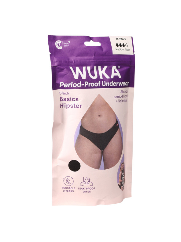 WUKA Menstruacijske gaćice WUKA Basics™ Hipster - Medium