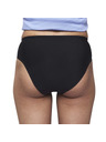 WUKA Djevojačke menstrualne gaćice Wuka Stretch Bikini Brief Super Heavy bezešavne crne