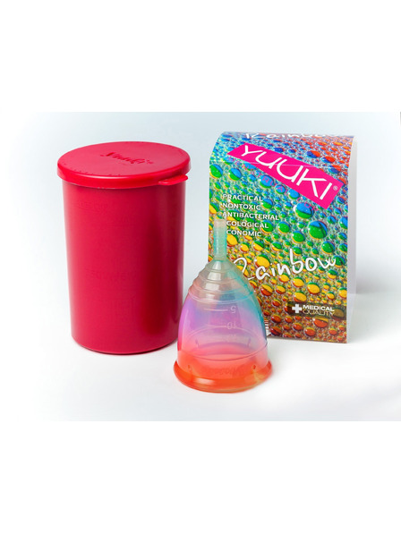 Yuuki Menstruacijski čašica Yuuki 2 Rainbow classic