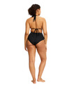 Modibodi Menstrualni kupaći kostim Modibodi Hi-Waist Bikini Brief High crni donji dio