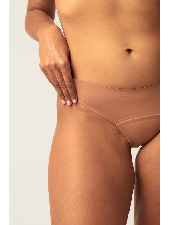 Modibodi Menstrualne gaćice Modibodi Seamfree Bikini Moderate-Heavy Cinnamon