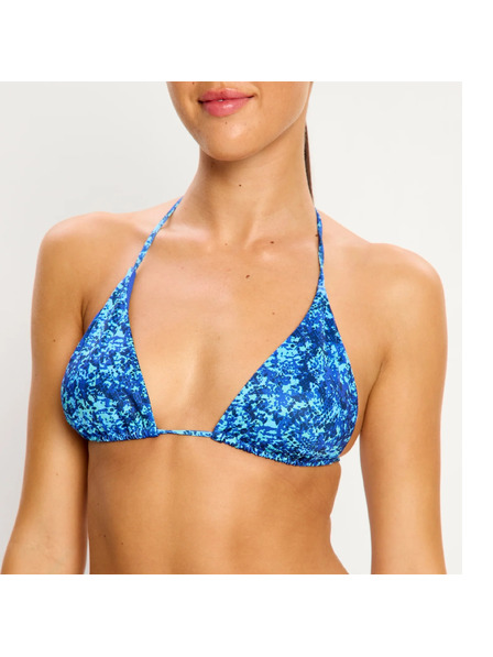 Modibodi Kupaće Modibodi Tidal Triangle Bikini Top Python Blue gornji dio