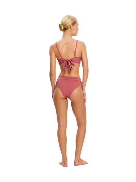 Modibodi Kupaće za period Modibodi Molokai Hi-Waist Tie Bottom High Absorbency Mauve donji dio