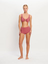 Modibodi Kupaće Modibodi Molokai Plunge Tie Back Top Mauve gornji dio