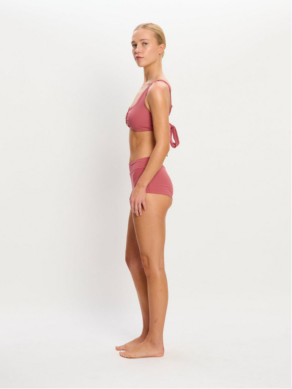 Modibodi Kupaće Modibodi Molokai Plunge Tie Back Top Mauve gornji dio